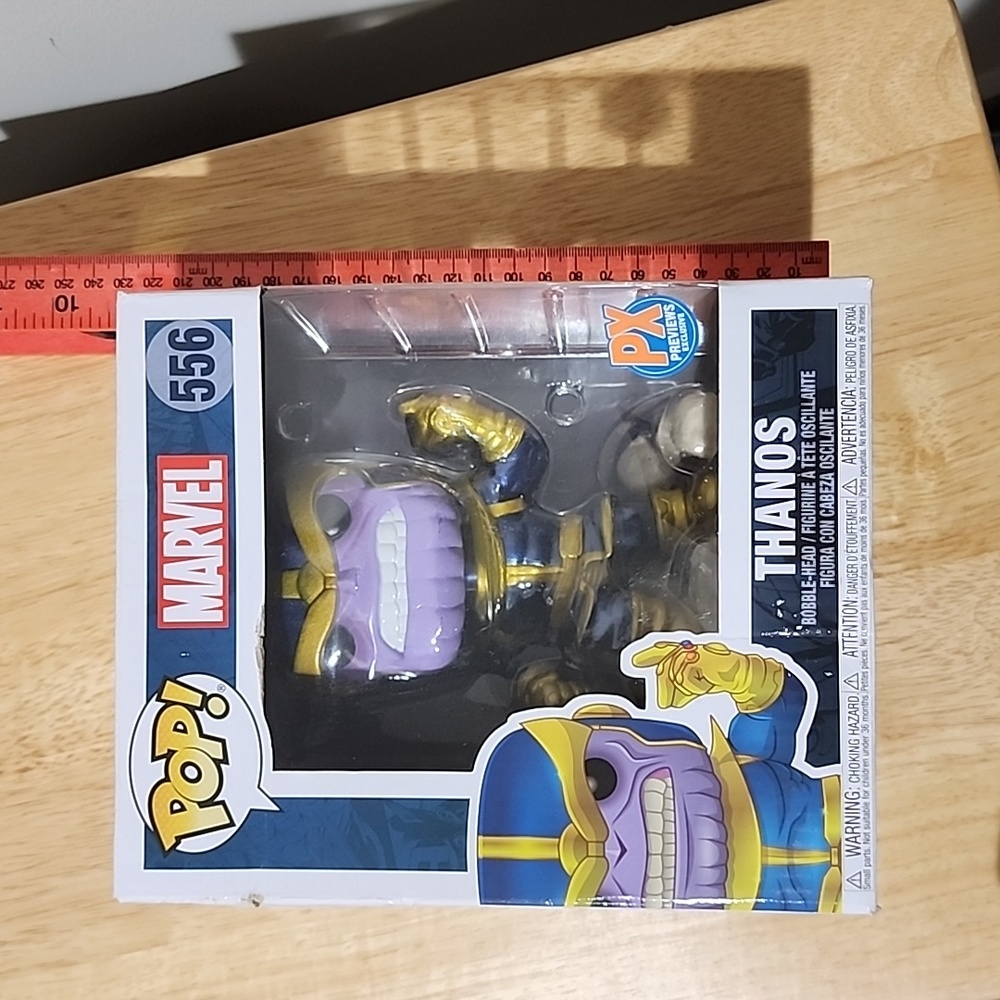 Big PX Thanos 556 Pop! Marvel Bobble-head NIB Funko